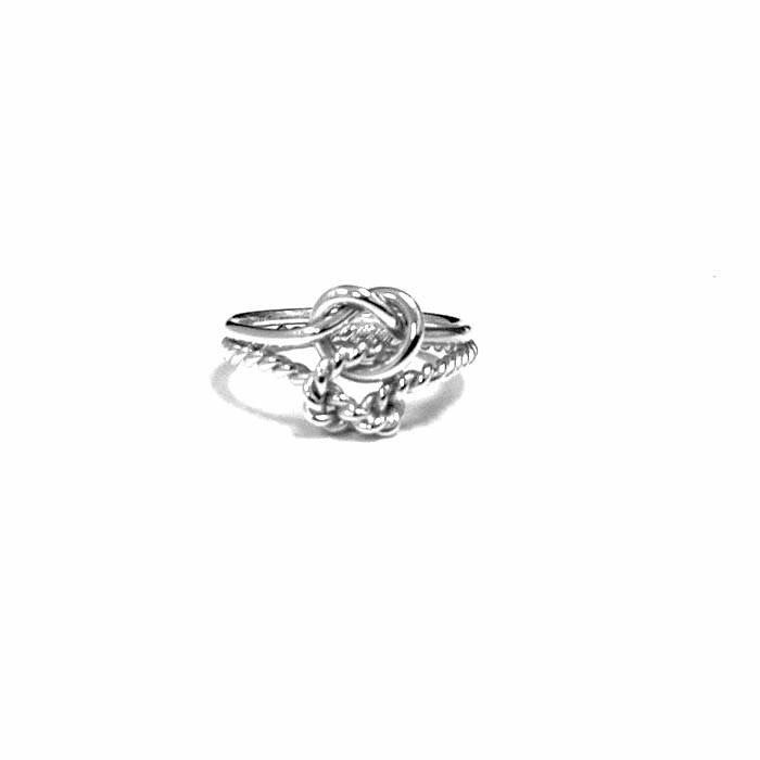 Lagos love store knot ring